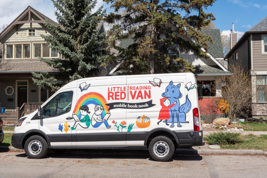 Little Red Reading Van School Visit