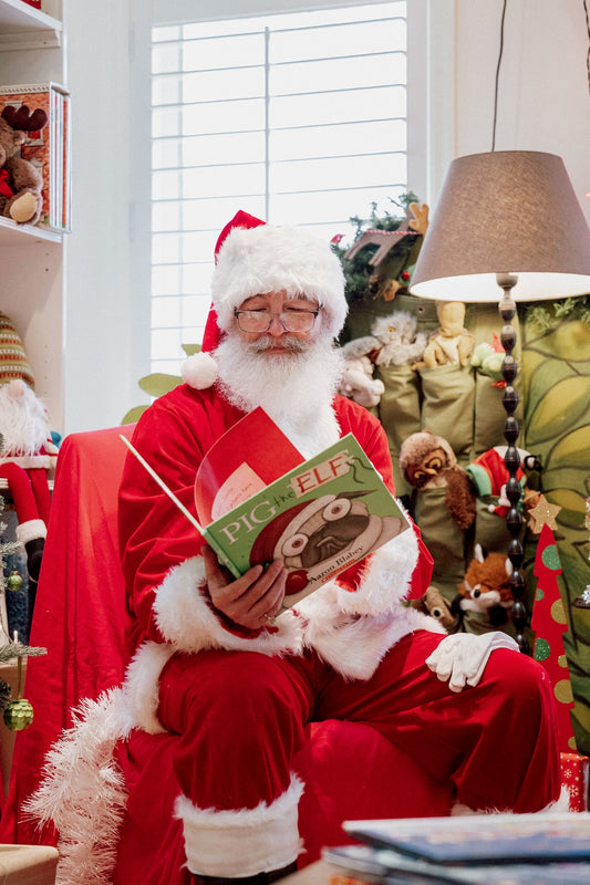 Santa Saturdays at Little Red Reading House
